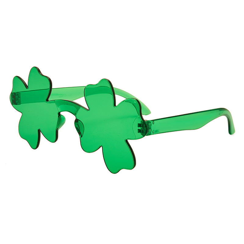 Wholesale PC Flower Lucky Grass Frameless Sunglasses